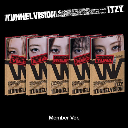 ITZY 11th Mini Album - TUNNEL VISION (Member Ver.) (Random)