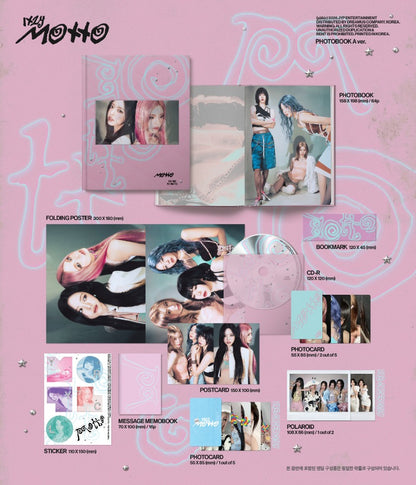 ITZY 12th Mini Album - Motto (Photobook Ver.)