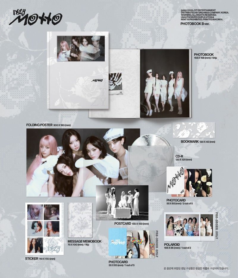 ITZY 12th Mini Album - Motto (Photobook Ver.)