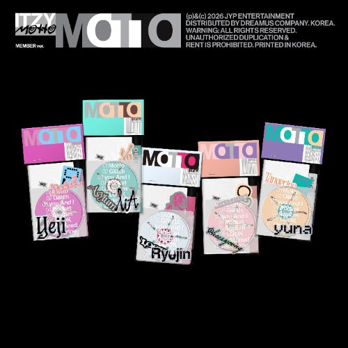 ITZY 12th Mini Album - Motto (Member Ver.) (Random)