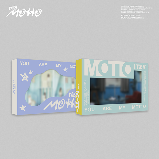 ITZY 12th Mini Album - Motto (POCA Album Ver.)