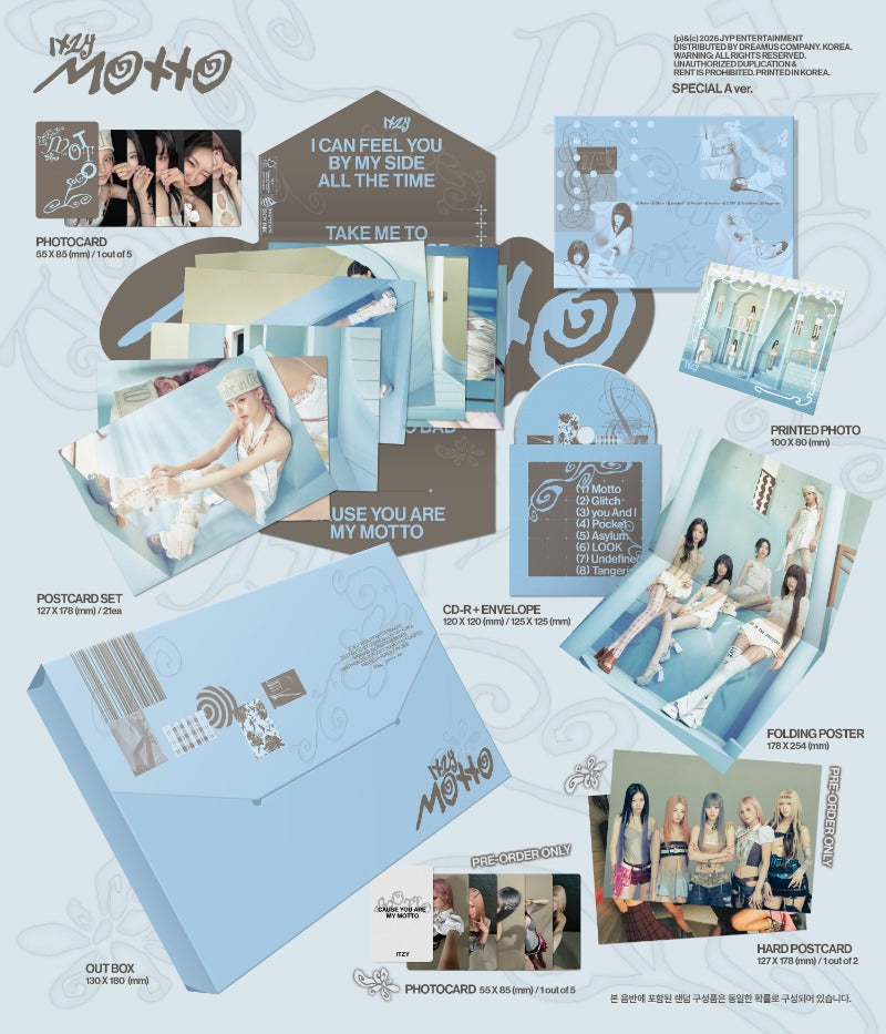 ITZY 12th Mini Album - Motto (Special Ver.) (Random)