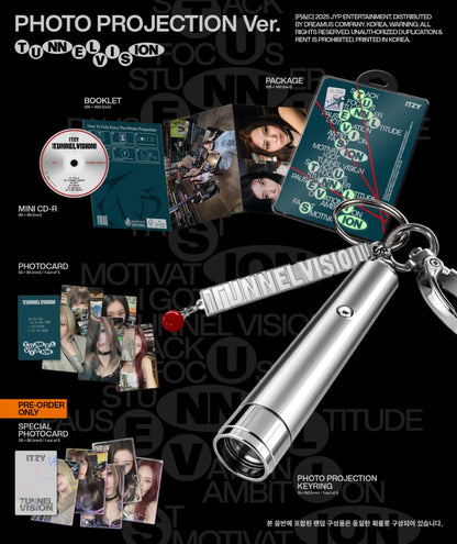 ITZY 11th Mini Album - TUNNEL VISION (Photo Projection Ver.)