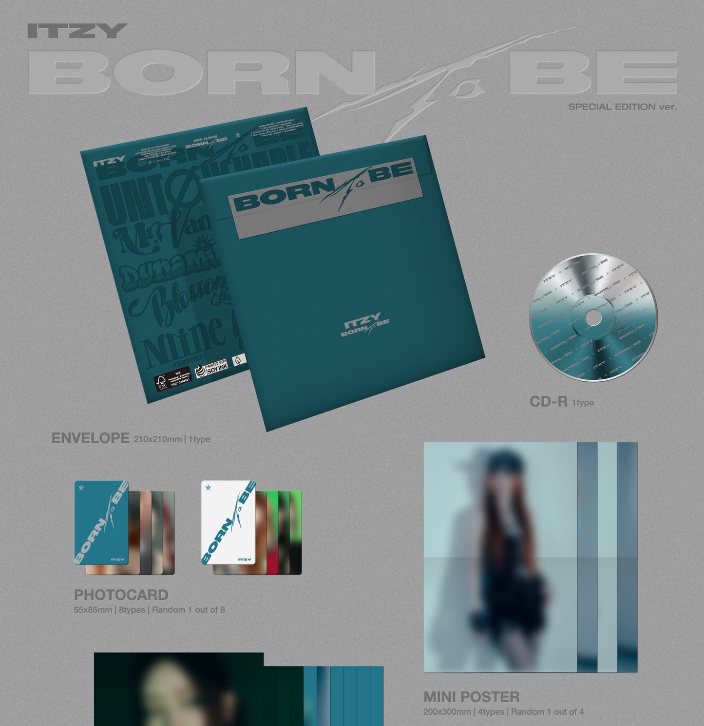 ITZY – BORN TO BE (SPECIAL EDITION) (Mr. Vampire Ver.)