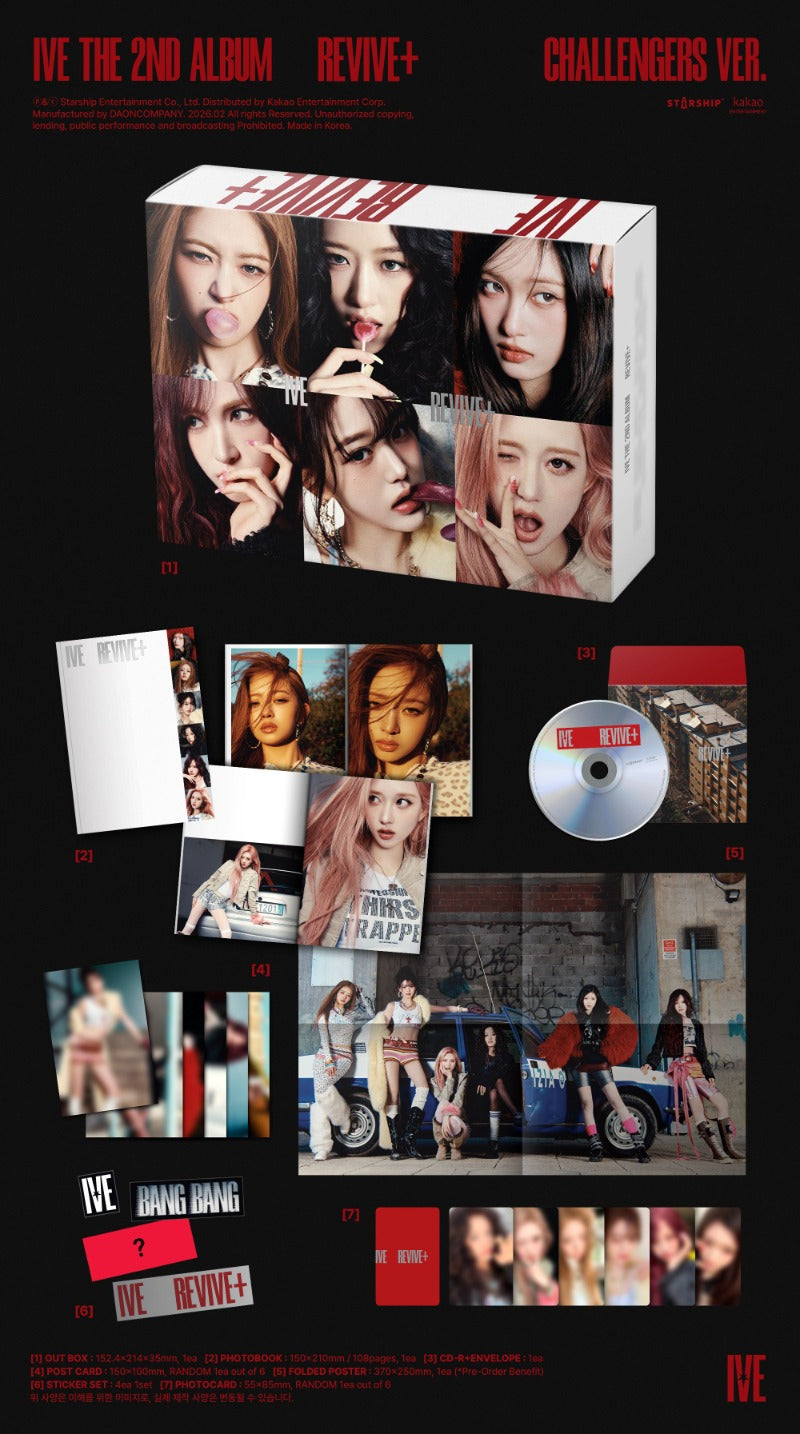 IVE – The 2nd Album - REVIVE+ (BANGERS Ver. / CHALLENGERS Ver