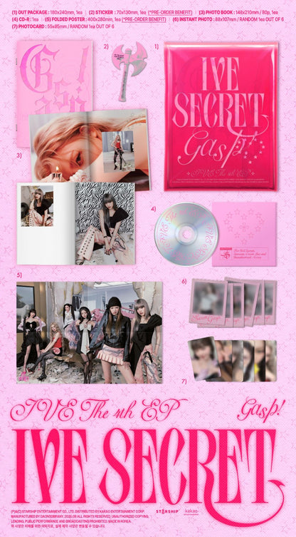 [PRE-OWNED] IVE THE 4th EP – IVE SECRET