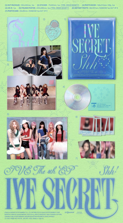 [PRE-OWNED] IVE THE 4th EP – IVE SECRET
