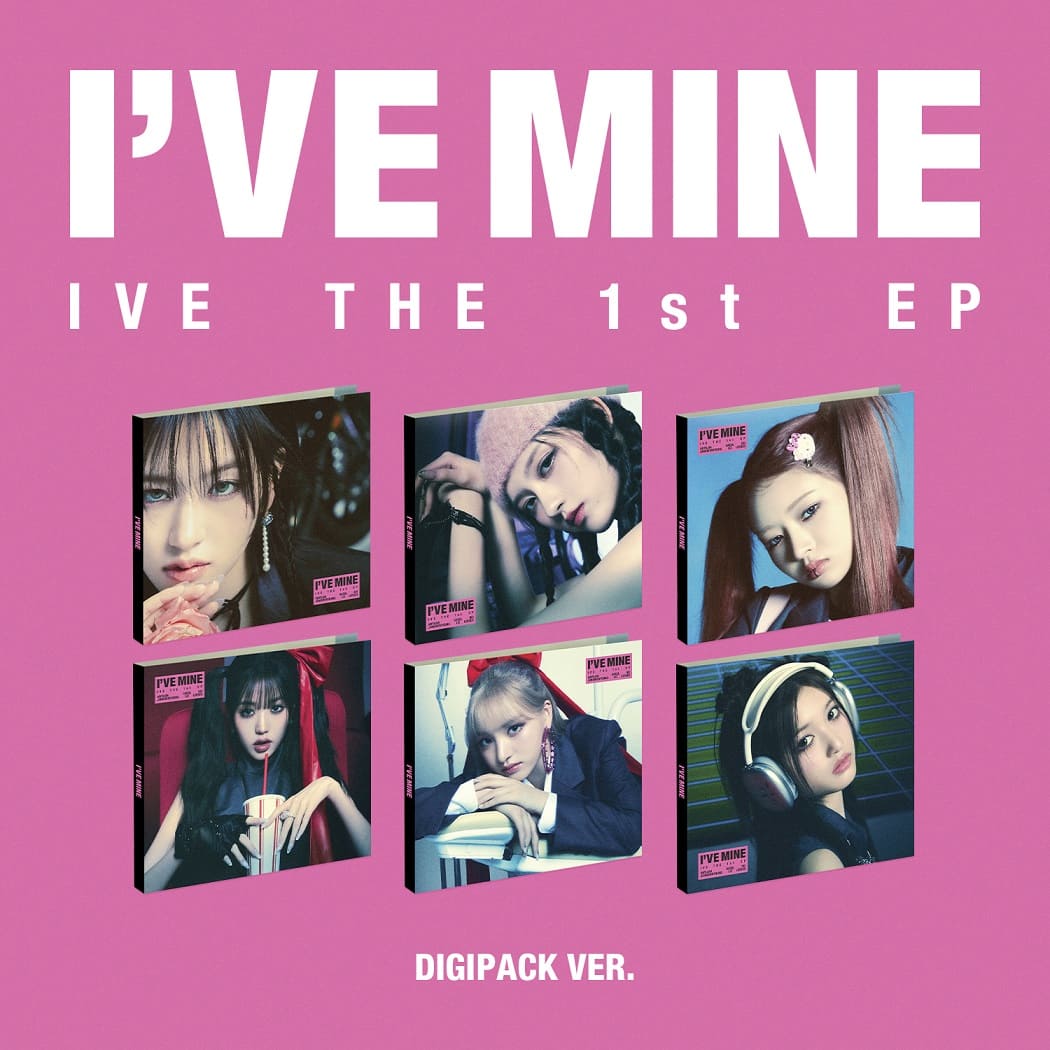 PRE-ORDER:  IVE 1st EP – I’VE MINE (Digipack Ver.) (Random)