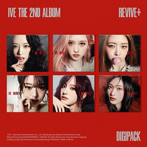 IVE – The 2nd Album - REVIVE+ (Digipack Ver.) (Random)