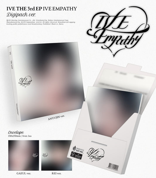 IVE THE 3rd EP – IVE EMPATHY (Digipack Ver.) (Random)