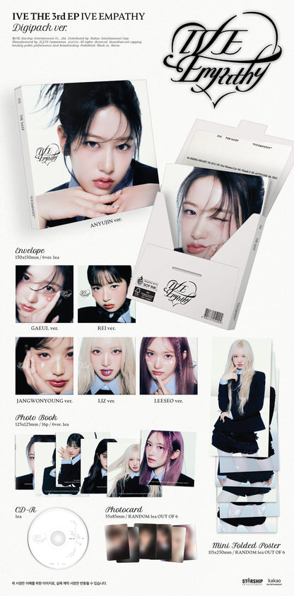 [PRE-OWNED] IVE THE 3rd EP – IVE EMPATHY (Digipack Ver.)