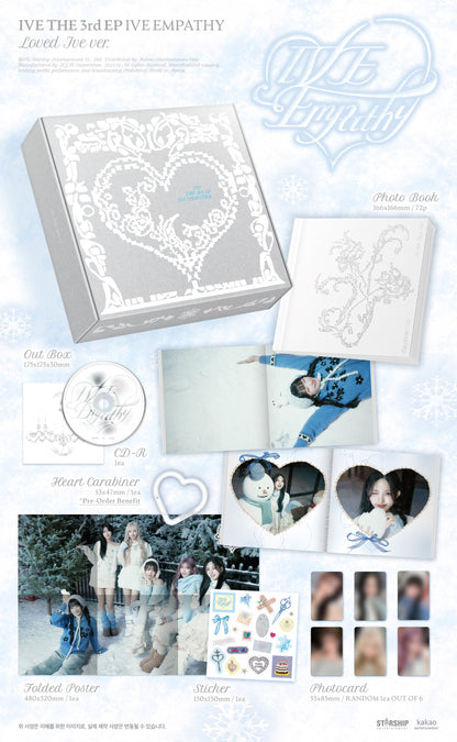 IVE THE 3rd EP – IVE EMPATHY (LOVED IVE Ver.) (Limited Edition)