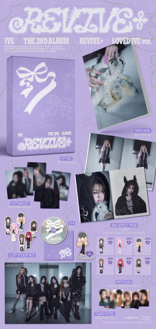 IVE – The 2nd Album - REVIVE+ (LOVED IVE Ver.) (Limited Edition)