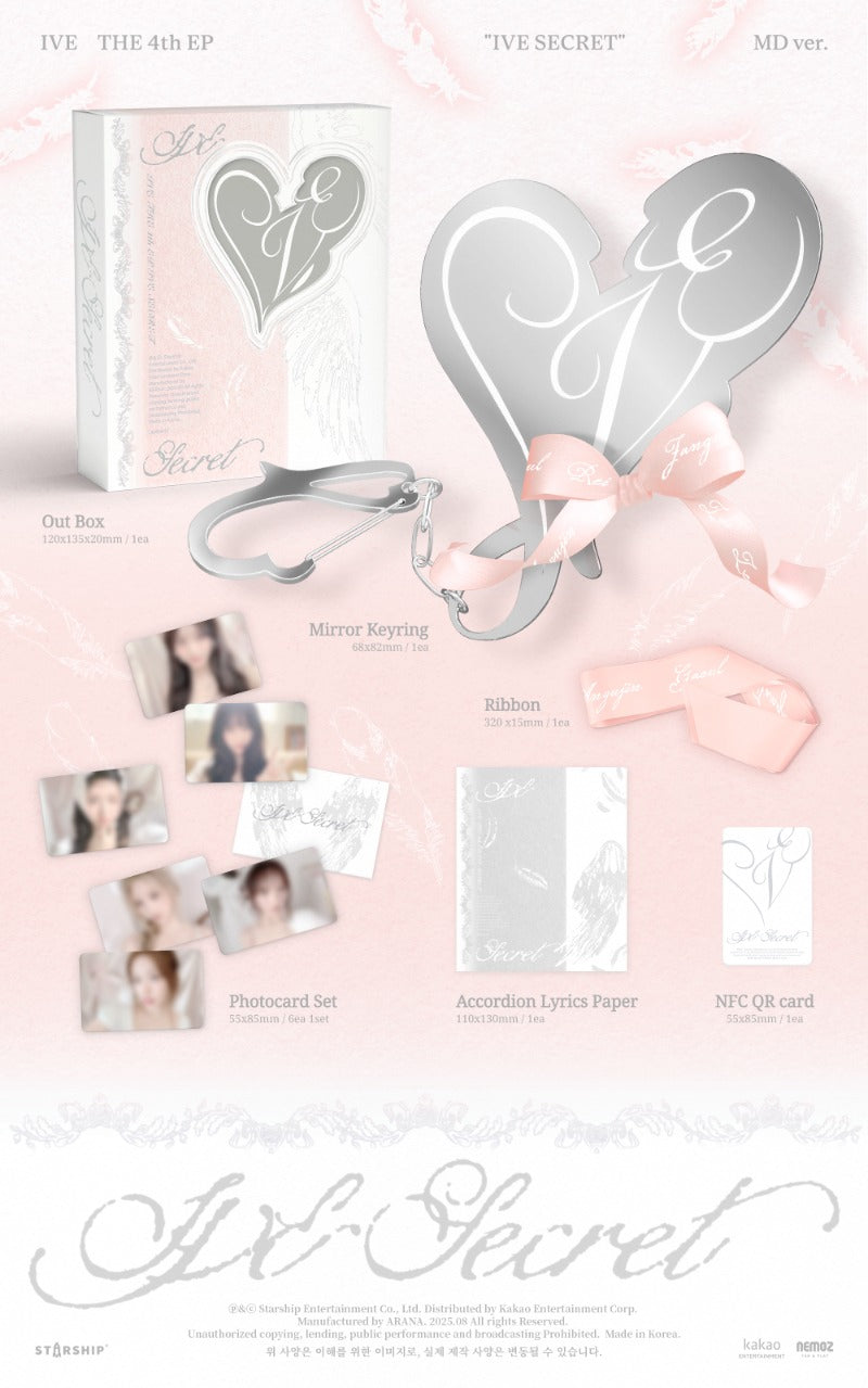 IVE The 4th EP – IVE SECRET (MD Ver.) (Limited Edition)