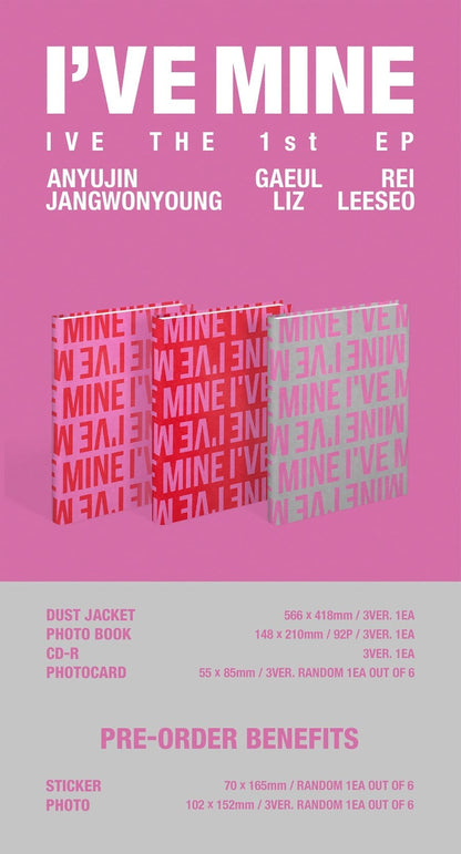 [PRE-OWNED] IVE 1st EP – I’VE MINE