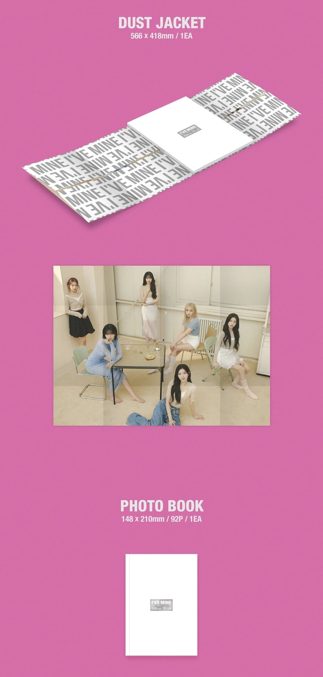 [PRE-OWNED] IVE 1st EP – I’VE MINE
