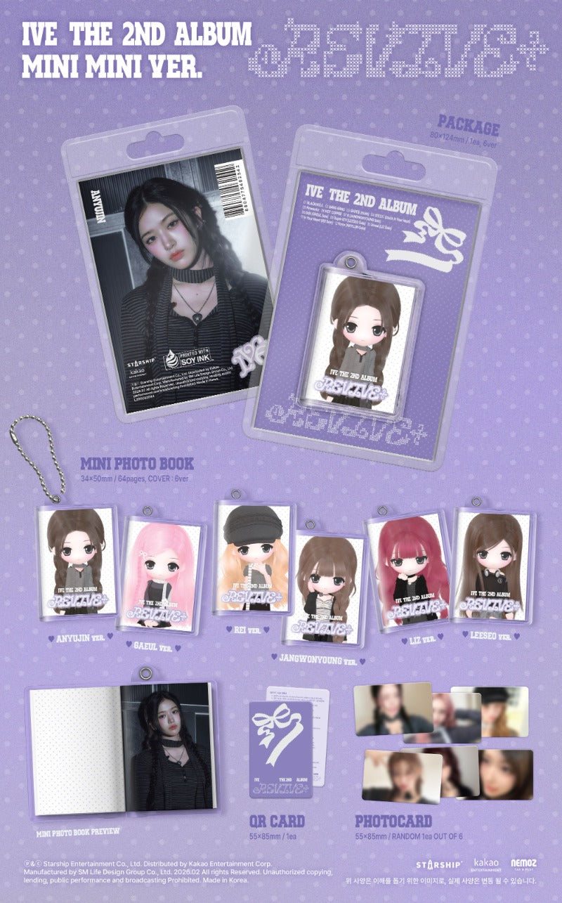 IVE – The 2nd Album - REVIVE+ (MINI MINI Ver.) (Limited Edition) (Random)