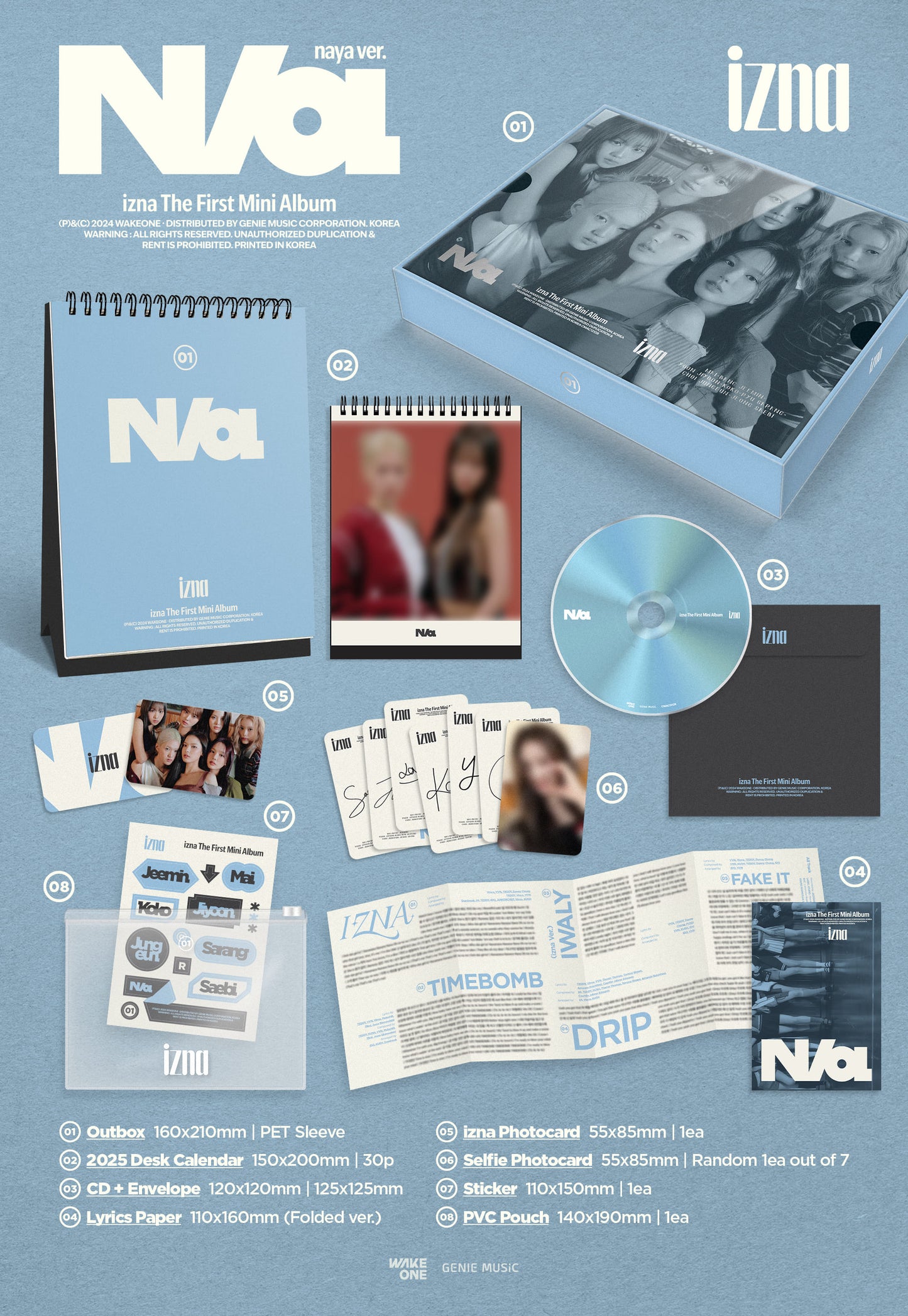 izna – N/a (naya Ver.) (2025 Calendar Ver.)