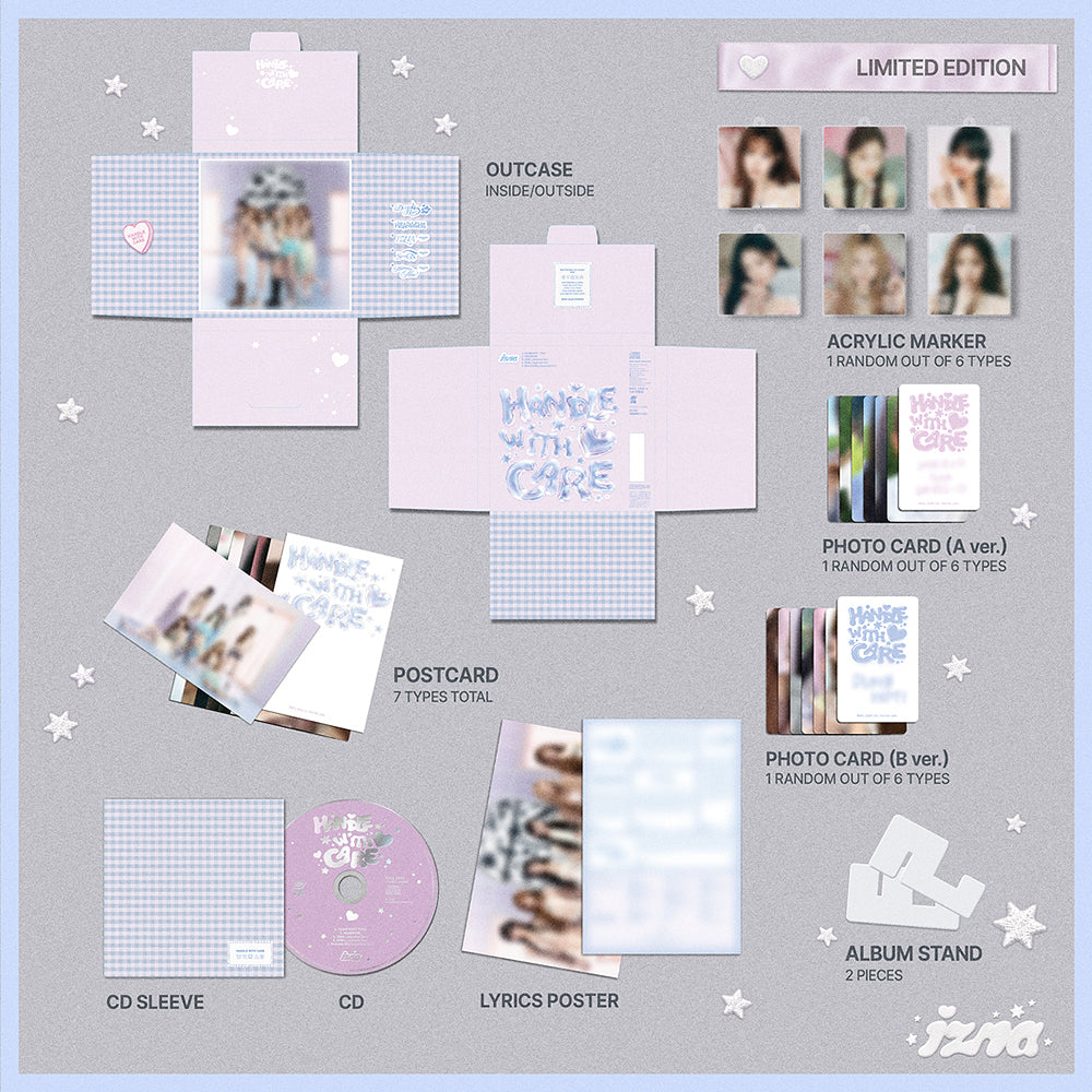 PRE-ORDER: izna 1st Mini Album - HANDLE WITH CARE [Japanese Edition]