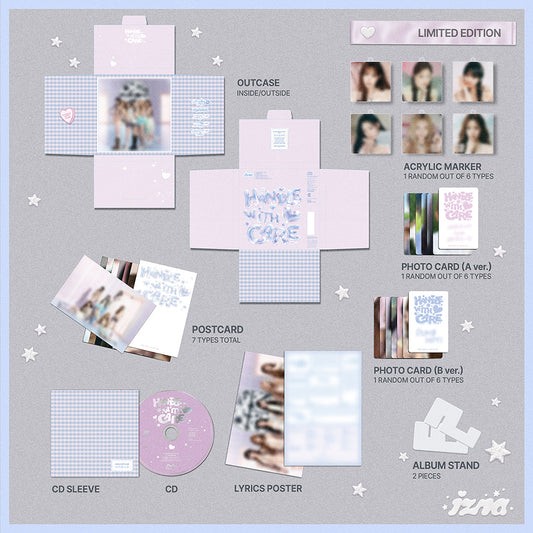 PRE-ORDER: izna 1st Mini Album - HANDLE WITH CARE [Japanese Edition]