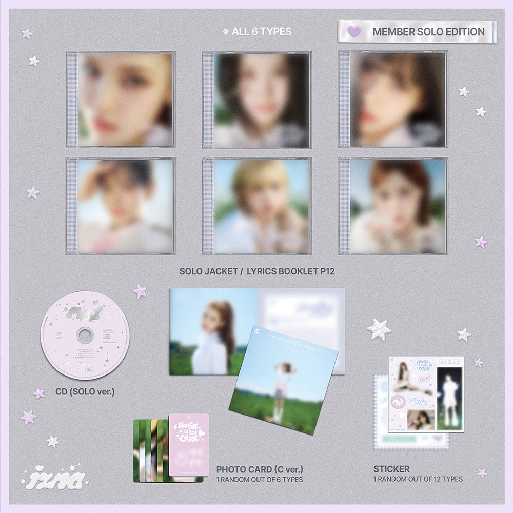 PRE-ORDER: izna 1st Mini Album - HANDLE WITH CARE [Japanese Edition]