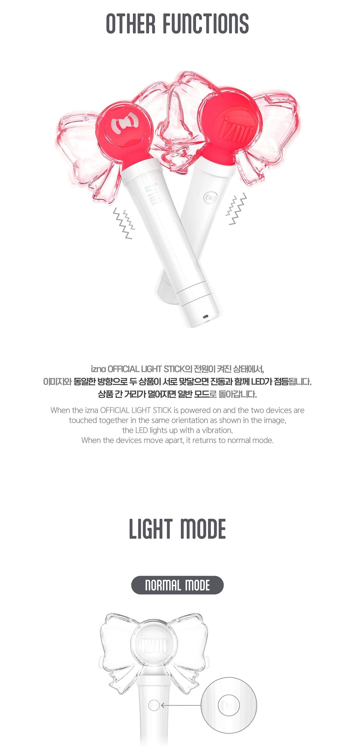izna – OFFICIAL LIGHT STICK