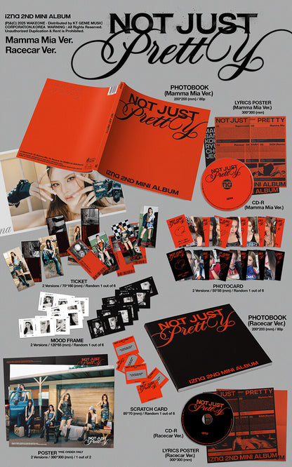 izna 2nd Mini Album - Not Just Pretty (Photobook Ver.) (Random)