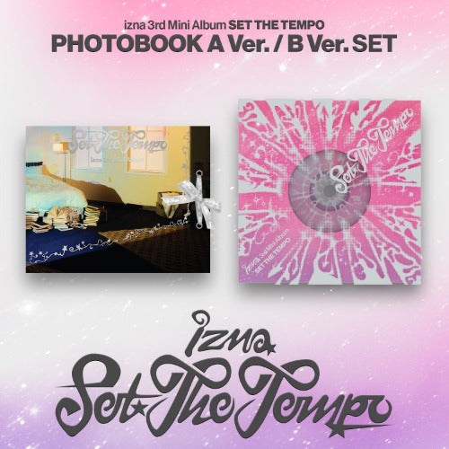 PRE-ORDER: izna 3rd Mini Album - SET THE TEMPO (Photobook Ver.) (Random)