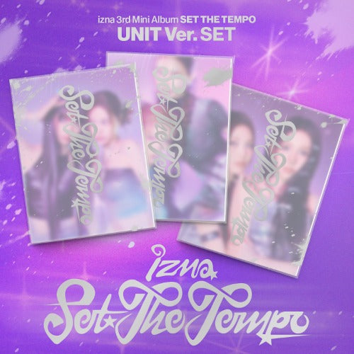 PRE-ORDER: izna 3rd Mini Album - SET THE TEMPO (Unit Ver.) (Random)