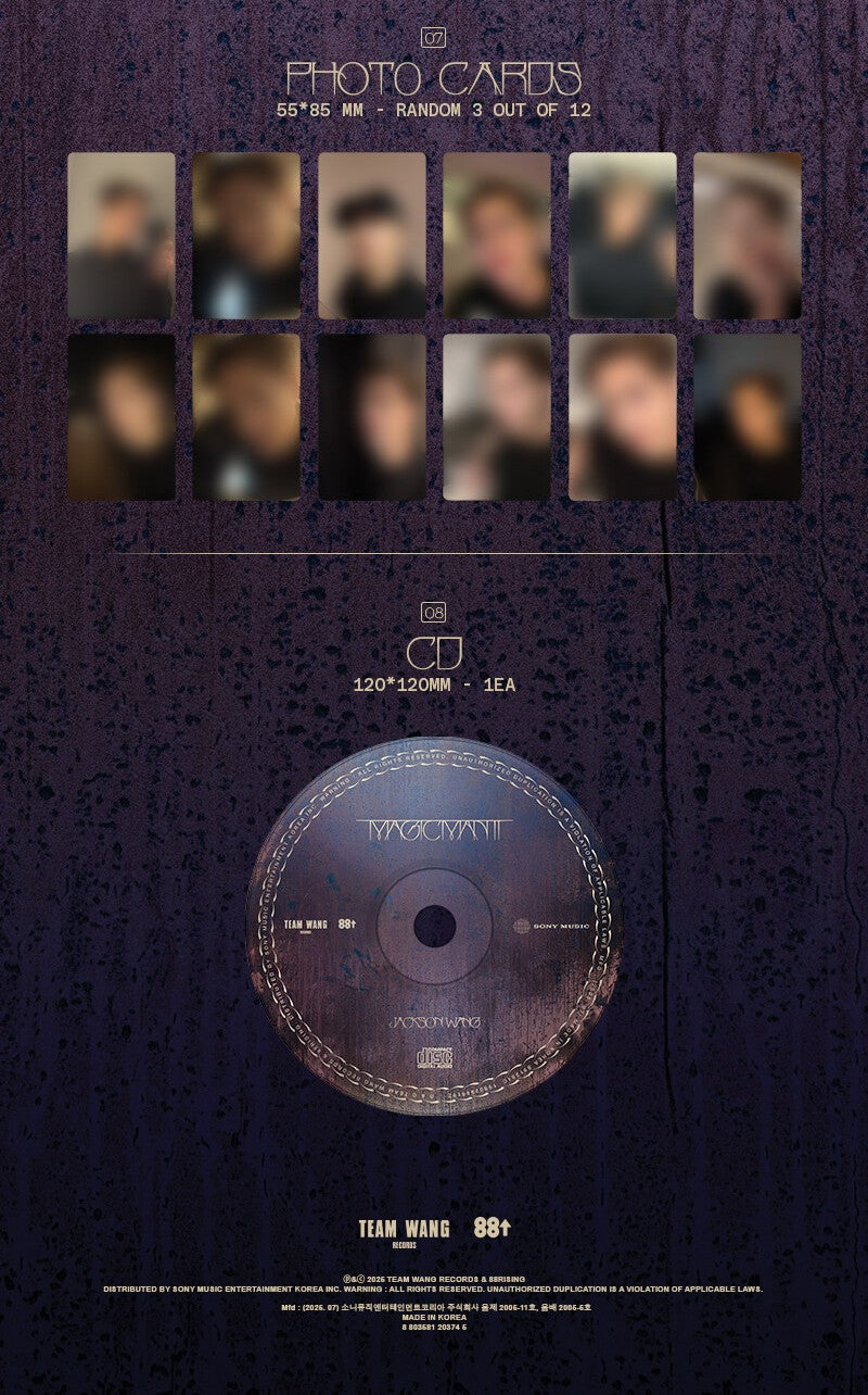 Jackson Wang – MAGIC MAN 2 (Limited) – K-Pop Stop NZ
