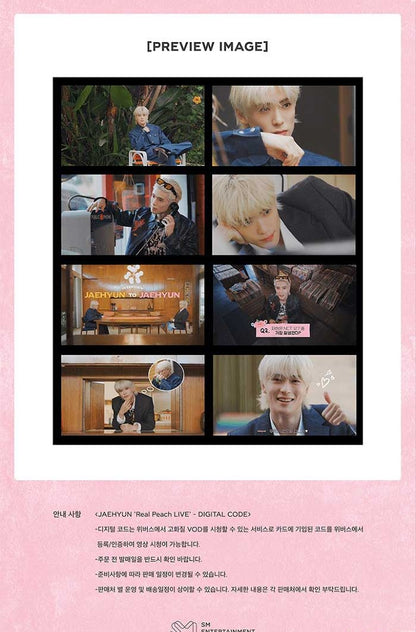JAEHYUN – ‘Real Peach LIVE’ + FROM J : LOVE ACROSS THE MILES