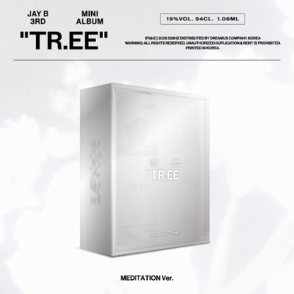 PRE-ORDER: JAY B (GOT7) 3rd Mini Album - TR.EE (Meditation Ver.)