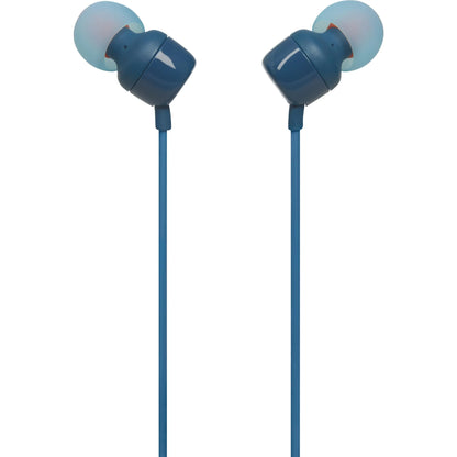 JBL - Tune110 In-ear Headphones (Blue)