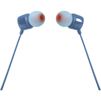JBL - Tune110 In-ear Headphones (Blue)
