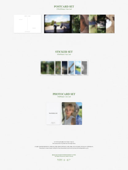 JEONGHAN (Seventeen) – ‘WANDERLUST’ Photobook