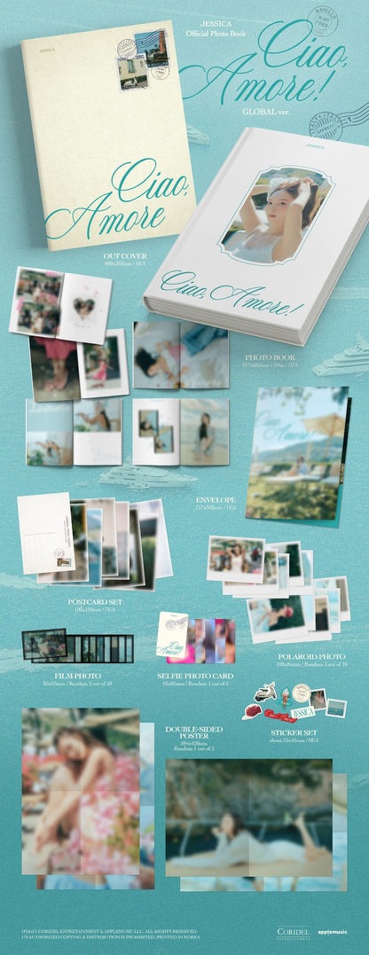 PRE-ORDER: JESSICA Official Photobook - Ciao, Amore!