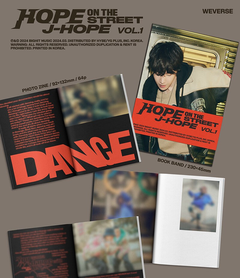 j-hope – HOPE ON THE STREET VOL.1 (Weverse Albums Ver.)