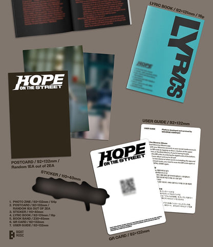 j-hope – HOPE ON THE STREET VOL.1 (Weverse Albums Ver.)