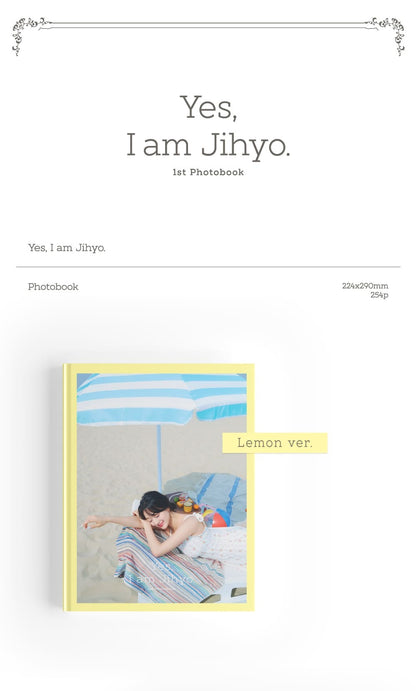 [PRE-OWNED] TWICE 1st Photobook - Yes, I am Jihyo.