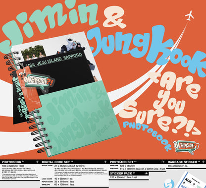 Jimin x Jung Kook – Are You Sure?! PHOTOBOOK
