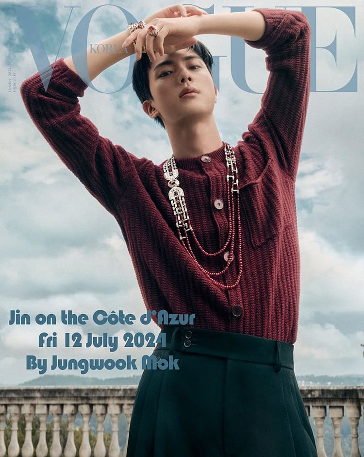 PRE-ORDER: VOGUE KOREA Magazine - Jin (October 2024) (Special Book)