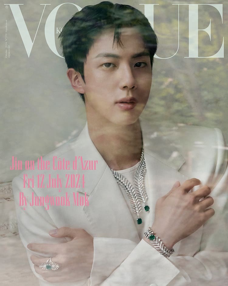 PRE-ORDER: VOGUE KOREA Magazine - Jin (October 2024) (Special Book)