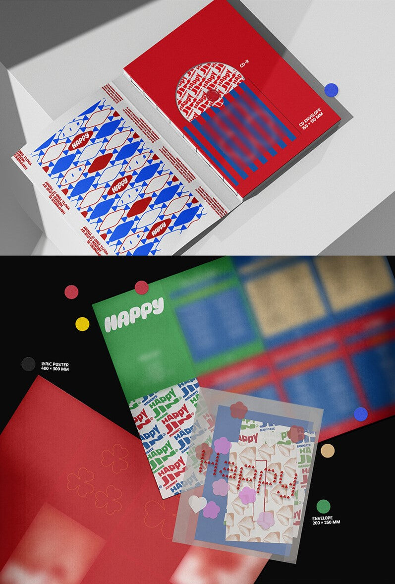 Jin 1st Solo Album – Happy