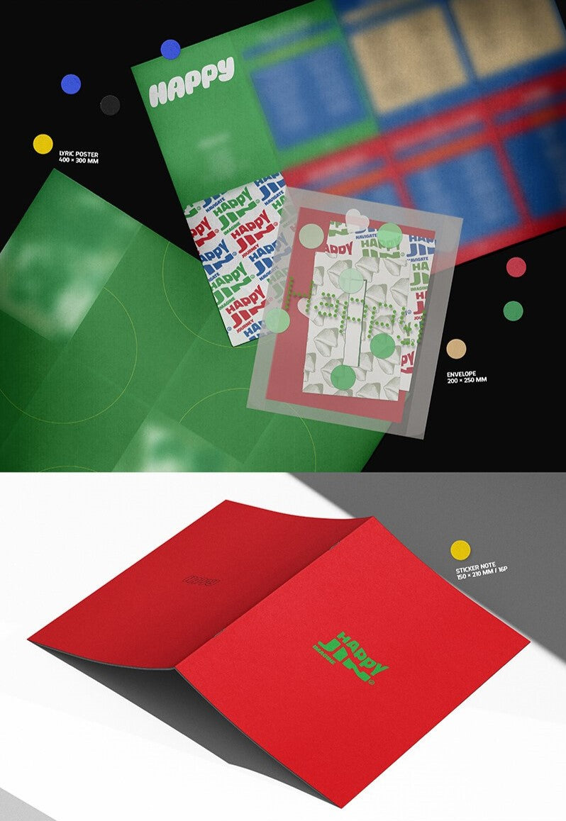 Jin 1st Solo Album – Happy