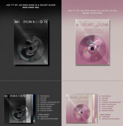 JINI 1st EP – An Iron Hand In A Velvet Glove (Random)