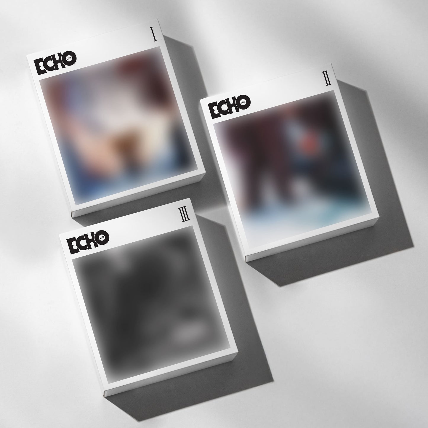PRE-ORDER: Jin 2nd Solo Album – Echo (3 Version Set + Weverse Albums Ver.)