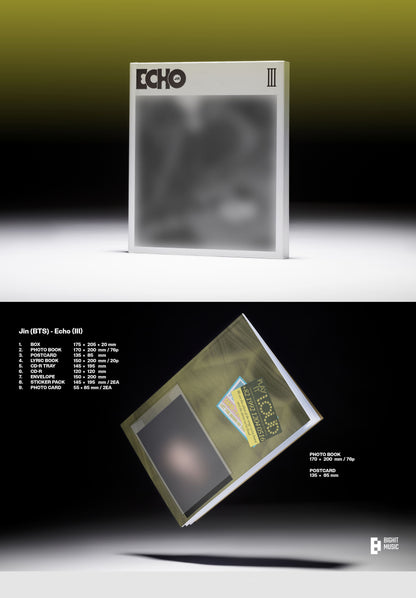 Jin 2nd Solo Album – Echo (Random)