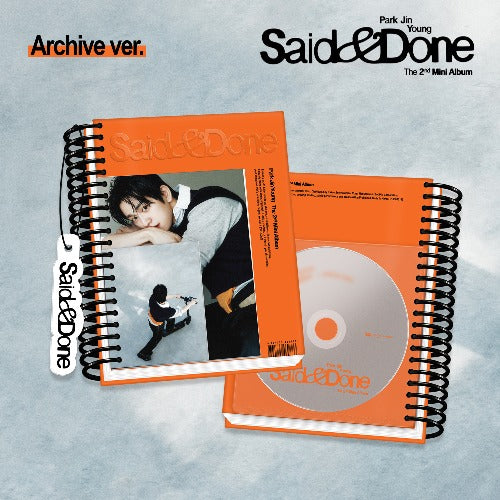 PRE-ORDER: Park Jin Young 2nd Mini Album - Said & Done (Archive Ver.)