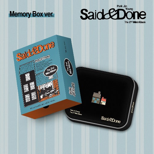 PRE-ORDER: Park Jin Young 2nd Mini Album - Said & Done (Memory Box Ver.)