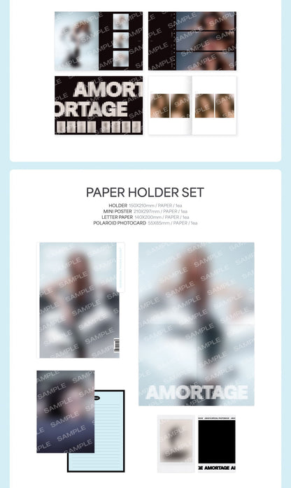 JISOO – JISOO: The Edit [AMORTAGE] Photobook